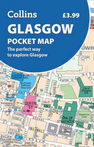 Glasgow Pocket Map de Collins Maps