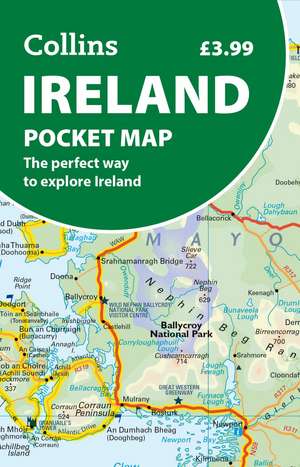 IRE POCKET MAP MFO de Collins Maps