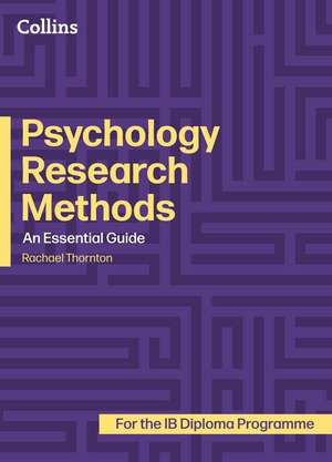 Psychology Research Methods de Rachael Thornton