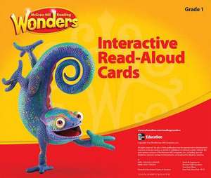 Reading Wonders, Grade 1, Interactive Read Aloud Cards