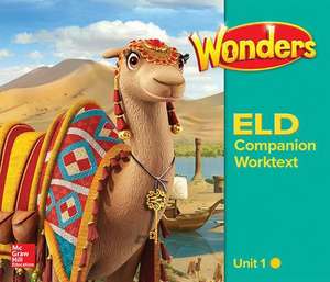 Wonders for English Learners G3 U1 Companion Worktext Beginning