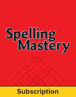 Spelling Mastery Level C Teacher Online Subscription, 1 year de N/A Mcgraw-Hill Education