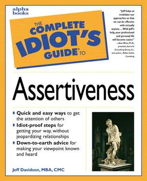 Cig: To Assertiveness de Jeff Davidson