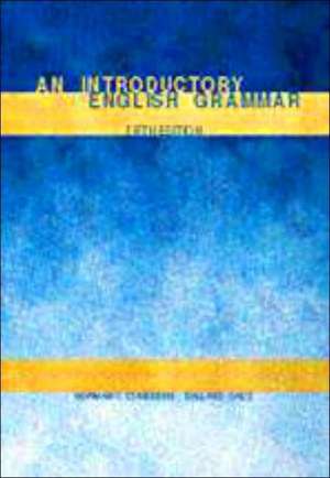 An Introductory English Grammar de Norman C. Stageberg