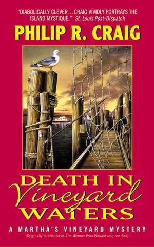 Death in Vineyard Waters: A Martha's Vineyard Mystery de Philip R. Craig