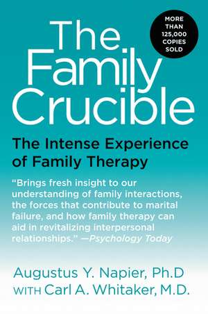 The Family Crucible: The Intense Experience of Family Therapy de Augustus Y. Napier, PhD