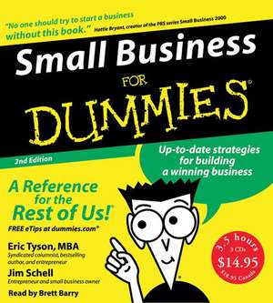 Small Business for Dummies 2nd Ed. CD de Eric Tyson