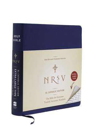 NRSV XL, Catholic Edition, Hardcover, Navy: Holy Bible de Catholic Bible Press