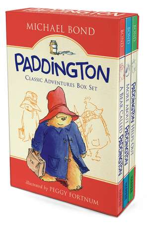 Paddington Classic Adventures Box Set: A Bear Called Paddington, More About Paddington, Paddington Helps Out de Michael Bond