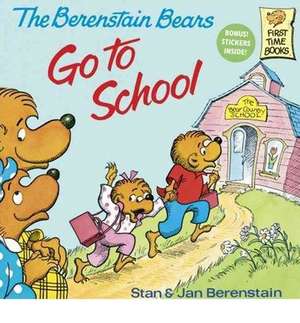 The Berenstain Bears Go Back to School Board Book de Jan Berenstain