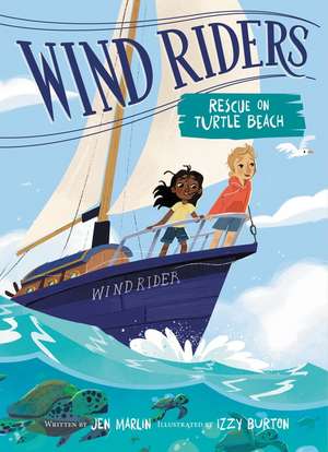 Wind Riders #1: Rescue on Turtle Beach de Jen Marlin