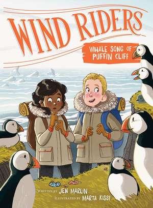 Wind Riders #4: Whale Song of Puffin Cliff de Jen Marlin