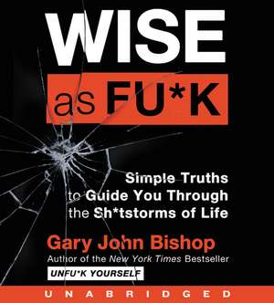 Wise As Fu*k CD: Simple Truths to Guide You Through the Sh*tstorms of Life de Gary John Bishop