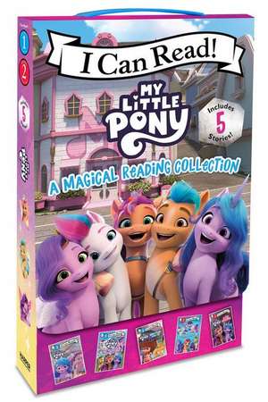 My Little Pony: A Magical Reading Collection 5-Book Box Set: Ponies Unite, Izzy Does It, Meet the Ponies of Maritime Bay, Cutie Mark Mix Up, A New Adventure de Hasbro