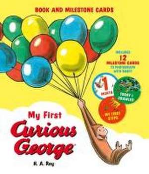 My First Curious George (Book and Milestone Cards) de H. A. Rey