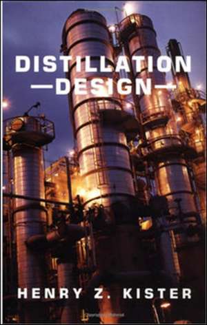 Distillation Design de Henry Kister