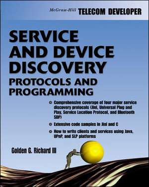 Service and Device Discovery de Golden Richard