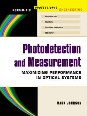 Photodetection and Measurement de Mark Johnson