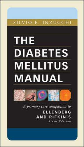 Diabetes Mellitus Manual de Sylvio Inzucchi