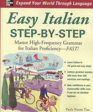 Easy Italian Step-by-Step de Paola Nanni-Tate