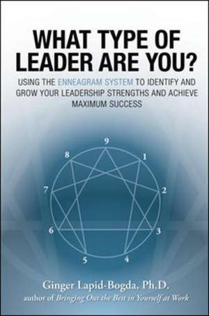 What Type of Leader Are You? de Ginger Lapid-Bogda