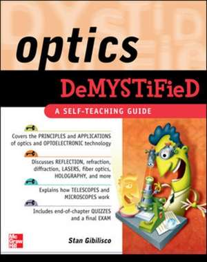 Optics Demystified de Stan Gibilisco