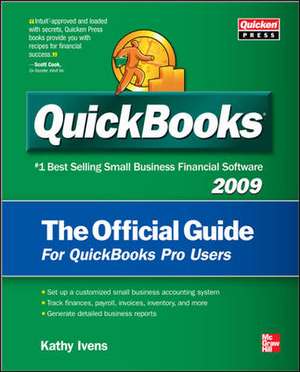 QuickBooks 2009 The Official Guide de Kathy Ivens