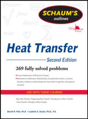 Schaum's Outline of Heat Transfer, 2nd Edition de Donald Pitts