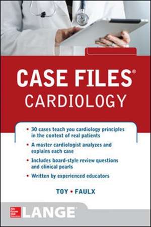 Case Files Cardiology de Eugene Toy