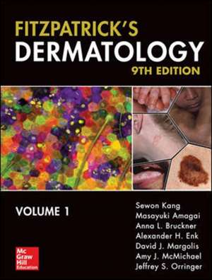 Fitzpatrick's Dermatology, Ninth Edition, 2-Volume Set de Sewon Kang