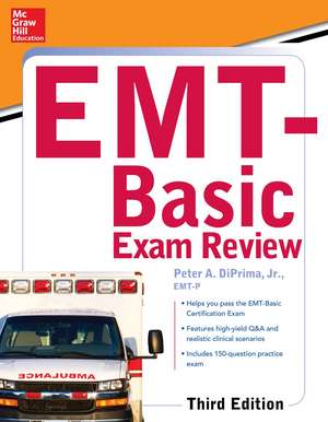 McGraw-Hill Education's EMT-Basic Exam Review, Third Edition de Peter DiPrima