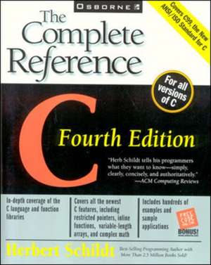 C: The Complete Reference de Herbert Schildt