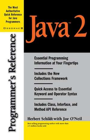 Java 2 Programmer's Reference de Herbert Schildt