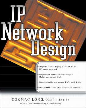 IP Network Design de Cormac Long