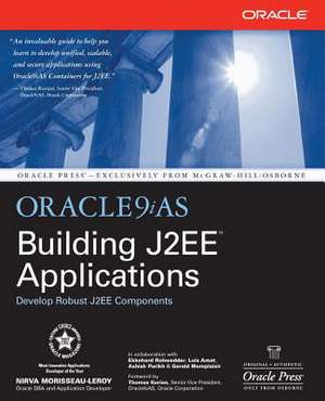 Oracle9ias Building J2ee(tm) Applications with CDROM de NIRVa Morisseau-Leroy