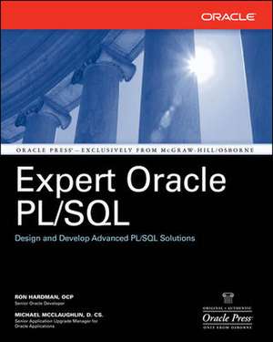 Expert Oracle PL/SQL de Ron Hardman