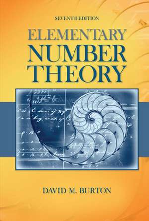 Elementary Number Theory de David Burton