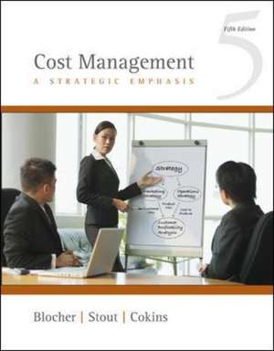 Cost Management de Edward J Blocher