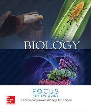 Raven, Biology, 2017, 11E (AP Edition) AP Focus Review Guide de Susan Singer