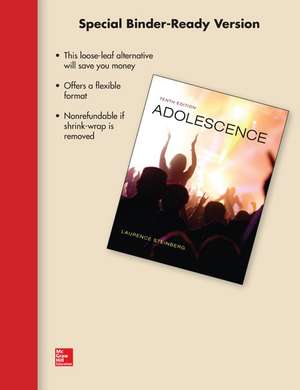 Adolescence de Laurence Steinberg