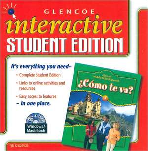 ¿cómo Te Va? Level a Nivel Verde, Interactive Student Edition CD-ROM de McGraw Hill