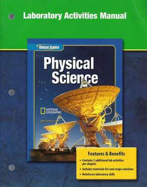 Glencoe Physical Science Laboratory Activities Manual: The Reader de McGraw-Hill Education