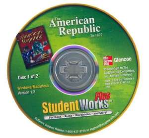 The American Republic to 1877, Studentworks Plus CD-ROM de McGraw-Hill Education