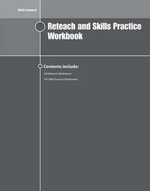 Math Connects Reteach and Skills Practice Workbook, Course 2: Civics and Economics, Student Edition de McGraw-Hill Education