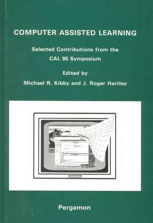 Computer Assisted Learning: Selected Contributions from the CAL 95 Symposium, 10-13 April 1995, University of Cambridge de Michael R. Kibby