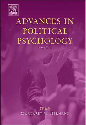 Advances in Political Psychology de Margaret Hermann