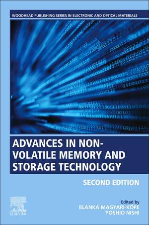 Advances in Non-volatile Memory and Storage Technology de Yoshio Nishi