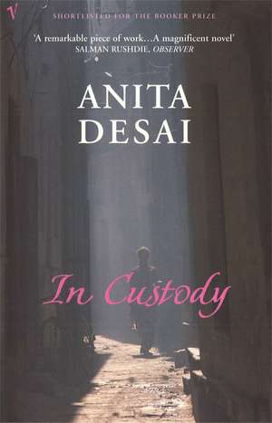 In Custody de Anita Desai