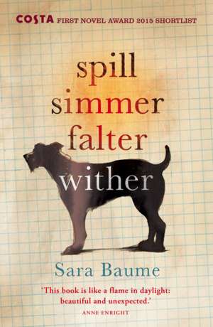 Spill Simmer Falter Wither de Sara Baume