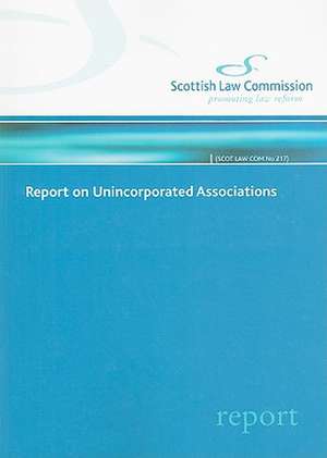 Report on Unincorporated Associations de Stationery Office